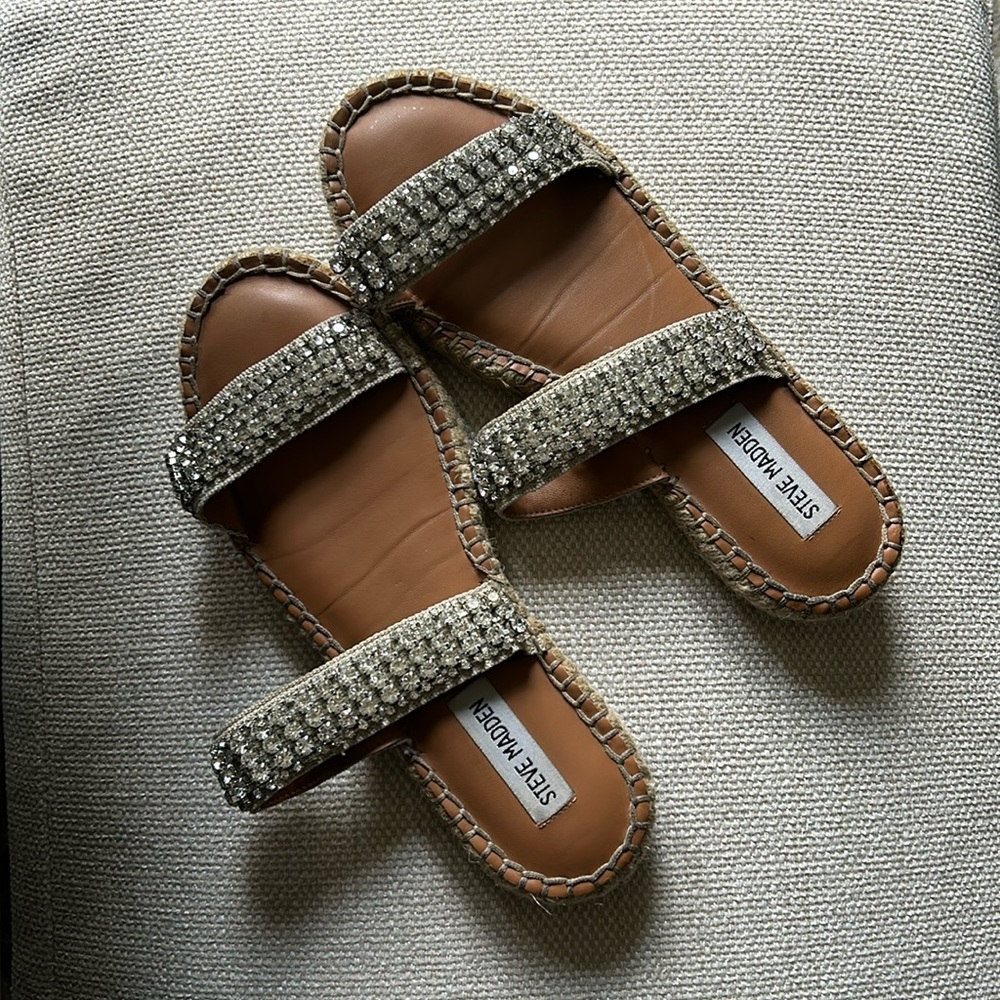 Steve Madden Rhinestone Sandals
